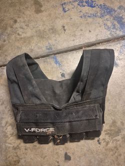 Weighted vest 50lbs adjustable