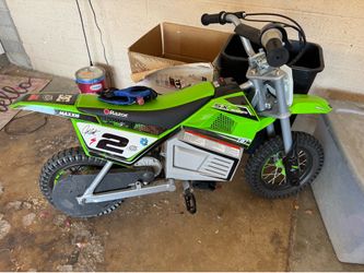 Razor SX350 dirt rocket McGrath motocross electric bike