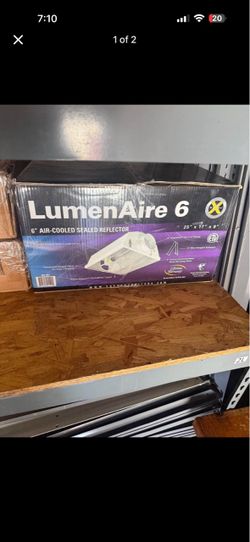 4x LumenAire 6” Air-Cooled Reflectors – New In Box