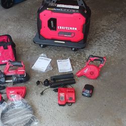 MILWAUKEE SAW & BLOWER CRAFTSMAN  GENERATOR 