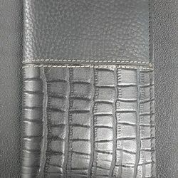NEW!   Tall Rodeo Wallet Croc Print