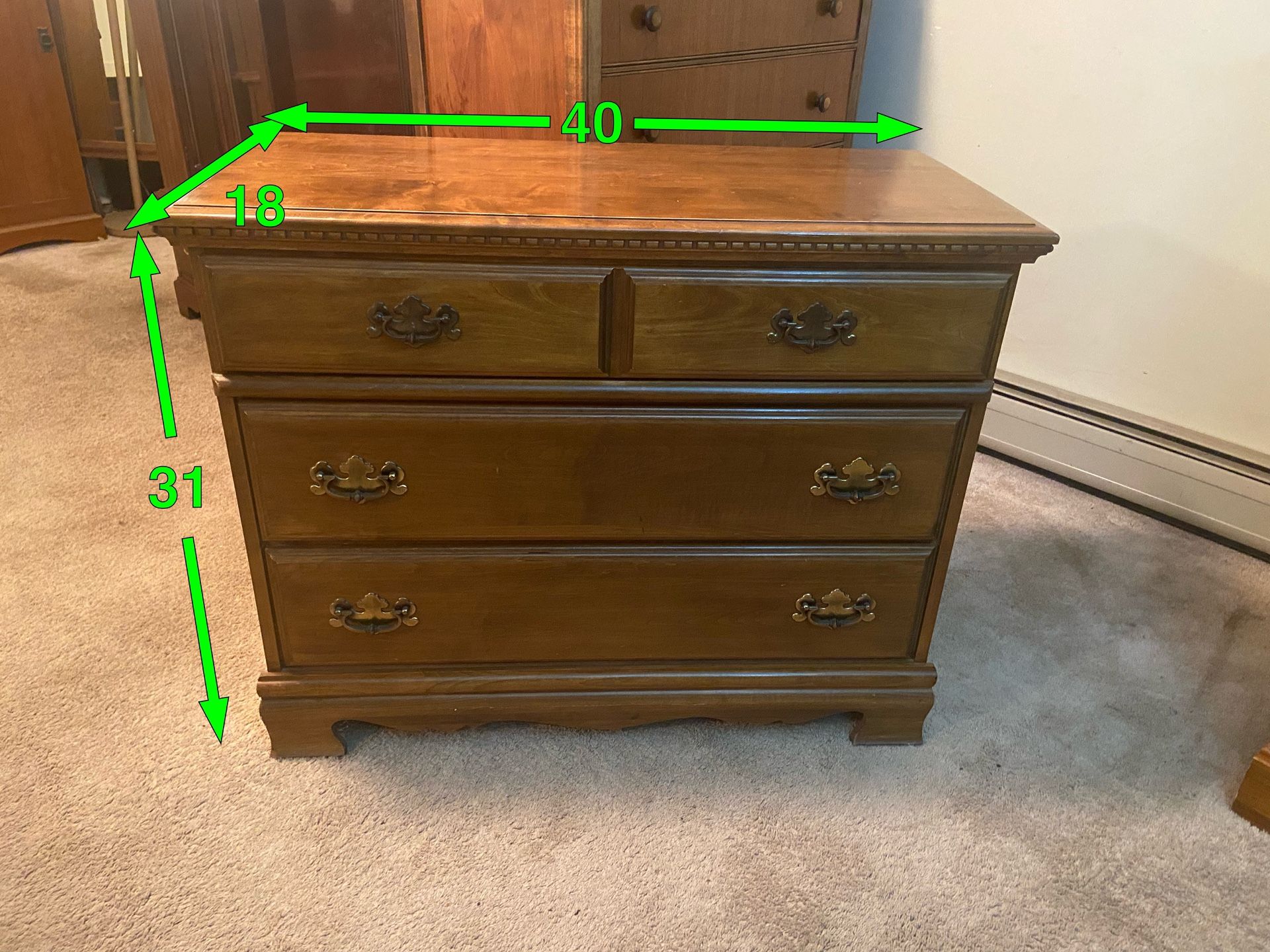4 Drawer Dresser