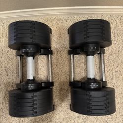 NEW Adjustable Dumbbells 50Ibs