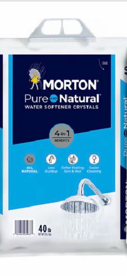 Water softener, salt