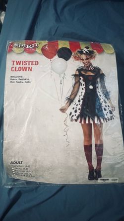 Woman's Clown Costume