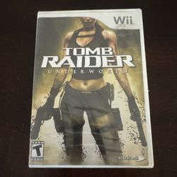 Nintendo Wii Brand New Sealed Tomb Raider Underworld