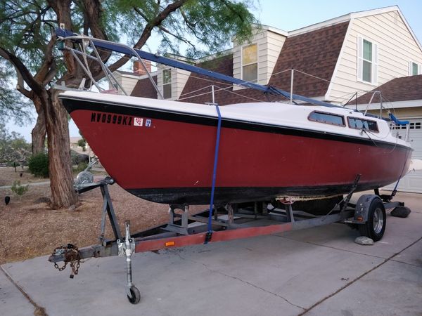 1986 macgregor 25 sailboat with trailer