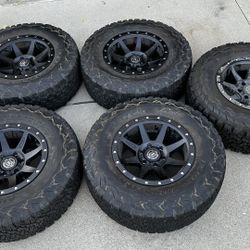 5 Icon Rim With Bf Goodrich K02 6x139.7 17x8.5