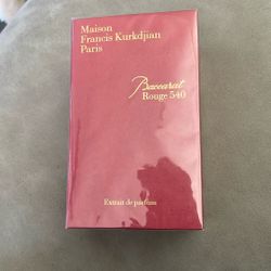 NEW Baccarat Perfume