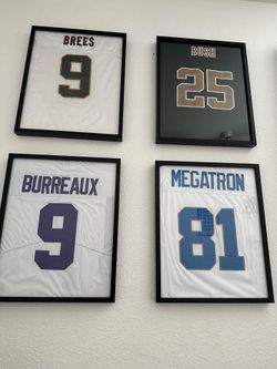 Jersey Frames - Shadow Box 16” x 20”