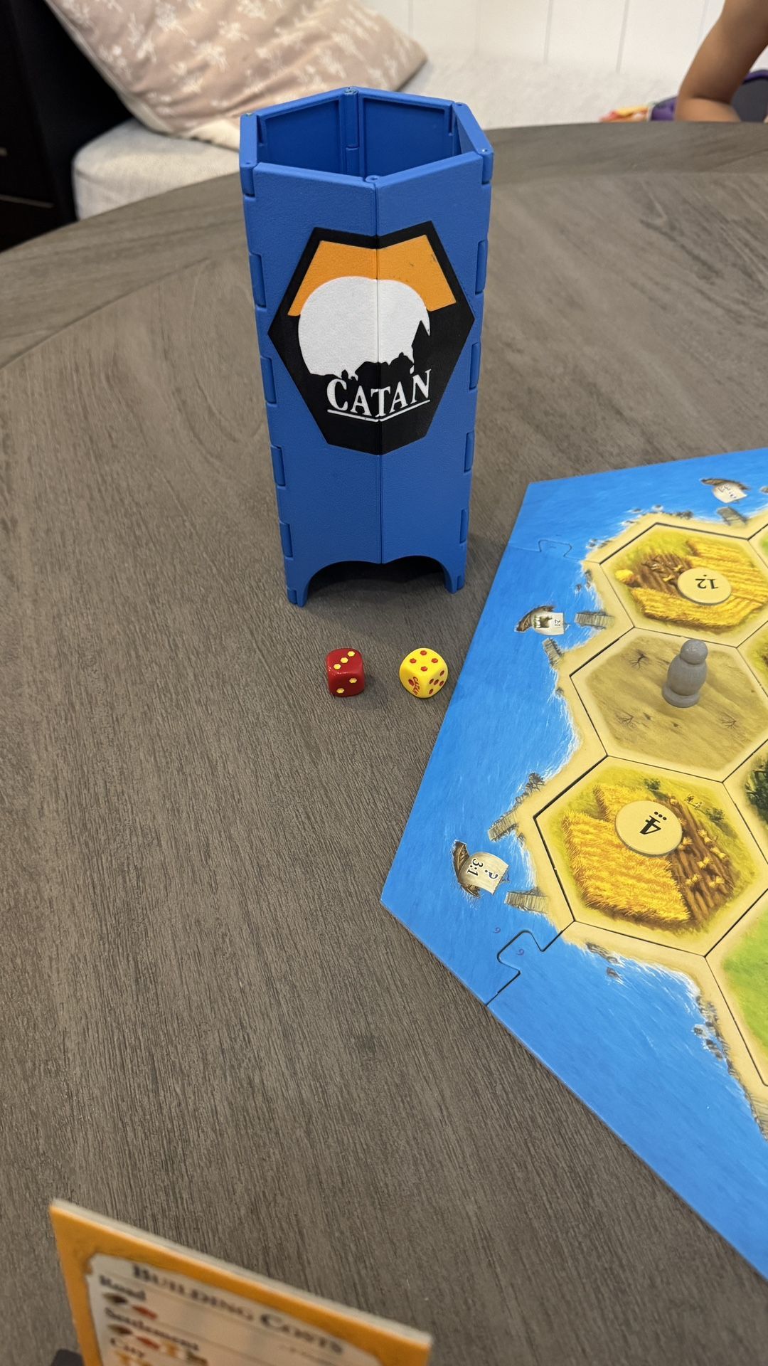 3d printed catan dice tower Board Game 
