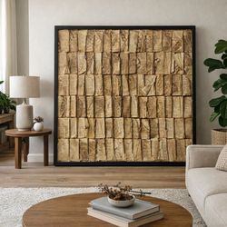 Large Framed Multi Media Literature Wall Art