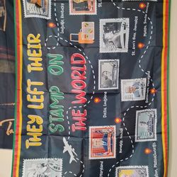 Stamp on the world Banner 3 Ft x 5 Ft NEW 
