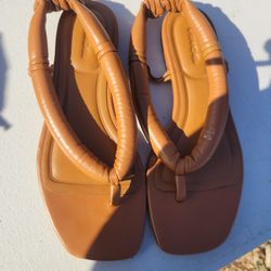 Vince Denton leather thong sandal