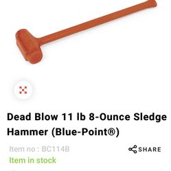 BluePoint Deadblow Sledge Hammer