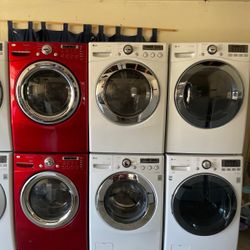 Washers and dryers with warranty 