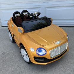 Yellow Remote Controlled Electric Car