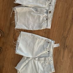 2 Levi Shorts