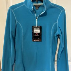 Ladies’ Eddie Bauer 1/4 zip fleece pullover - brand new w/ tags - size Small