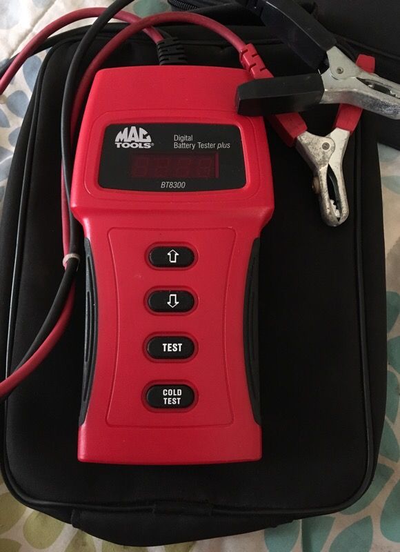 Mac tools digital battery tester plus for Sale in Williamston, SC OfferUp
