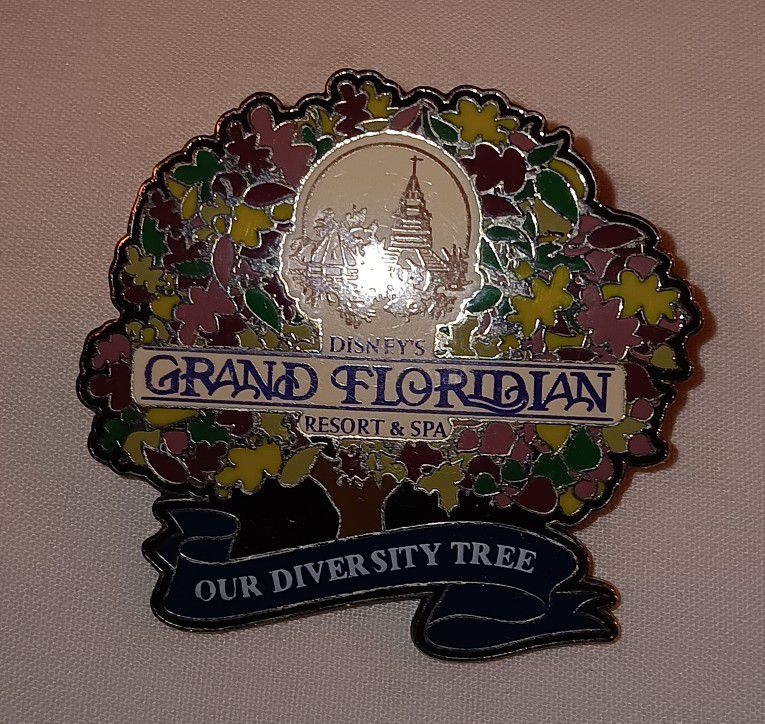 Disney pin "Grand Floridian Resort Spa Our Diversity Tree for cast members" FIRM