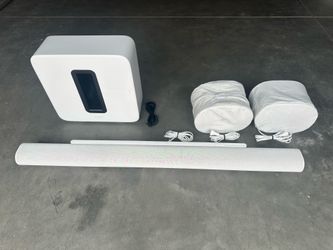 Sonos Arc Ultra Full System with Era 300s and Sub 4
