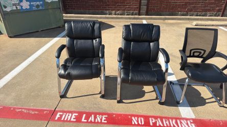 Leather chairs