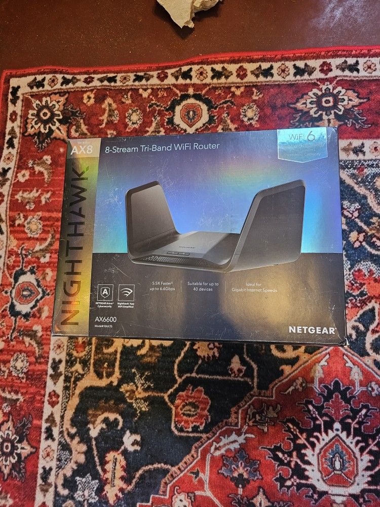 Netgear Nighthawk Rax70 Wifi6