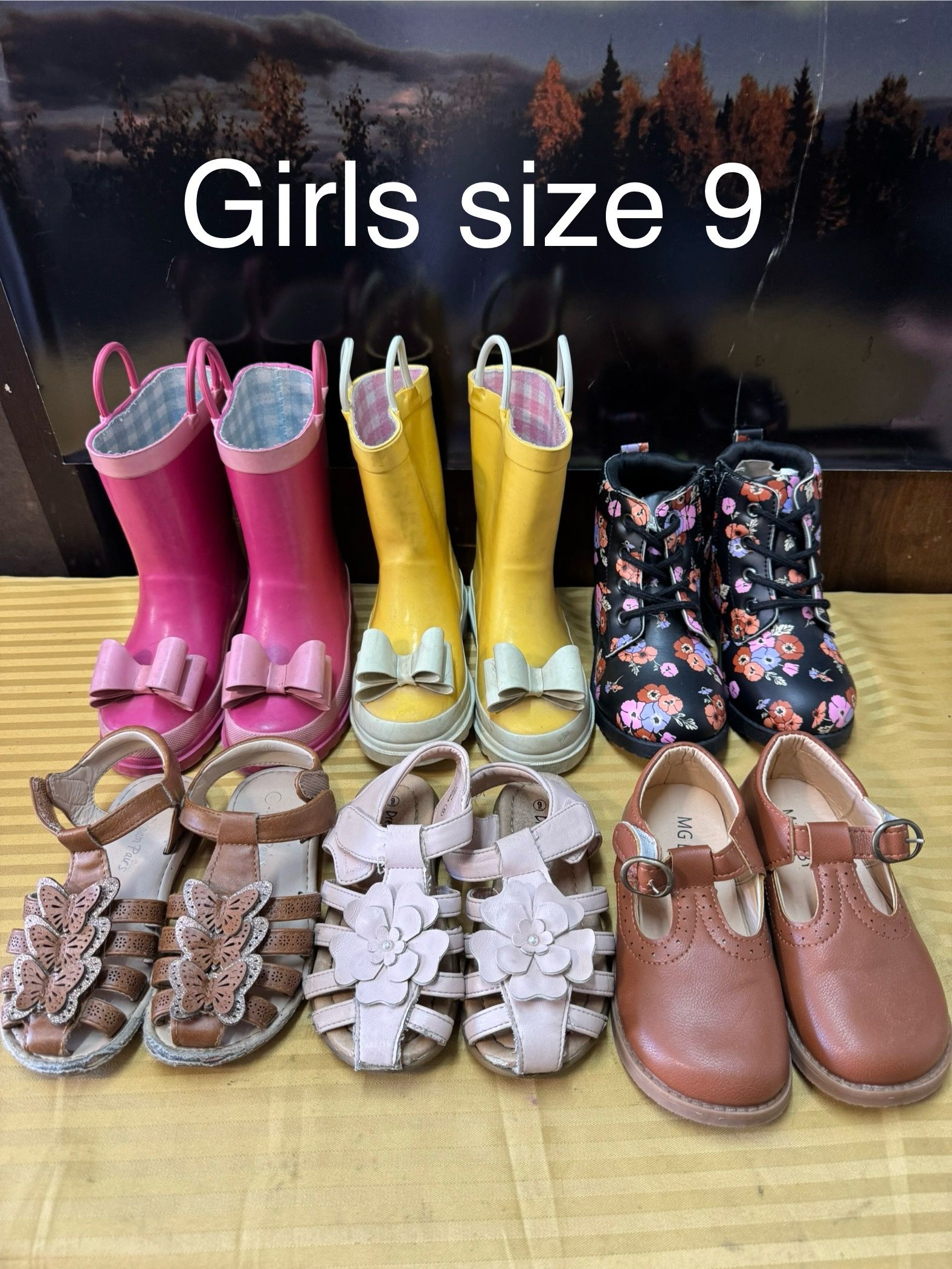 Girls Shoes Boots Sandals Size 9