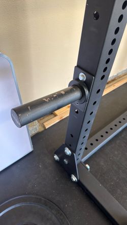 Squat rack Plate storage