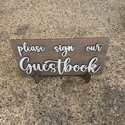 Guest Book Sign