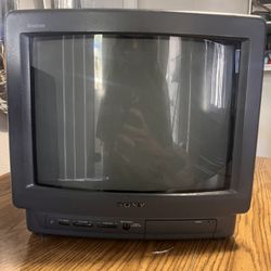 90s Somy Trinitron CRT Tv 