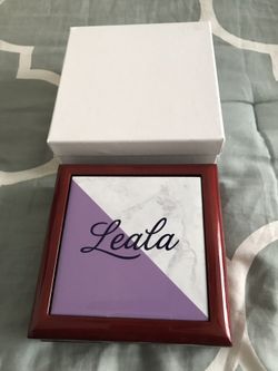 Oak Keepsake Box “Leala” w/Gift Box