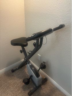 Stamina folding exercise bike