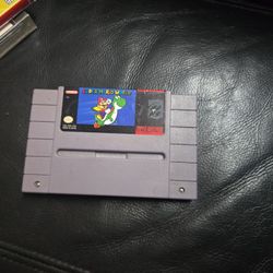 Super Nintendo Super Mario World Game