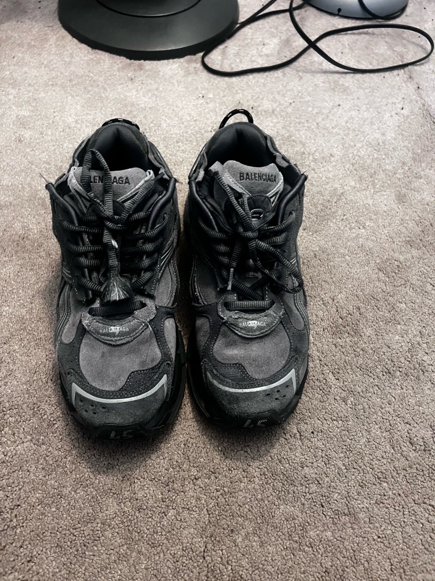Balenciaga track runner Grey size 12