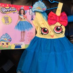 Shopkins Costume size 4-6