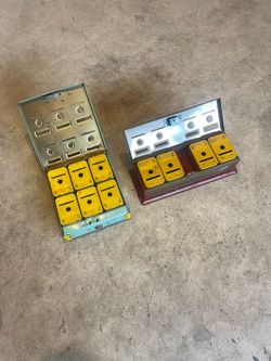  Pair of Antique Budget Banks. 