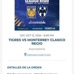 Monterrey vs Tigres (Front row)