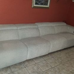 Electric  Recliner  Sofa 4 Peace  Fabric 