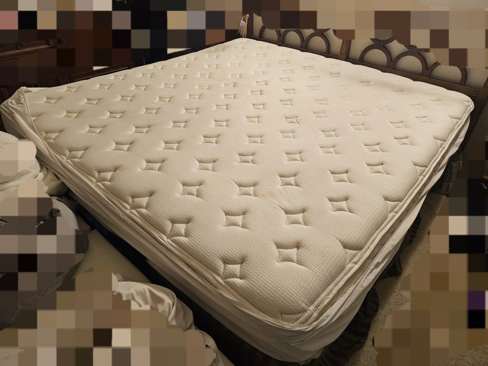 FREE King Mattress With Box Springs 