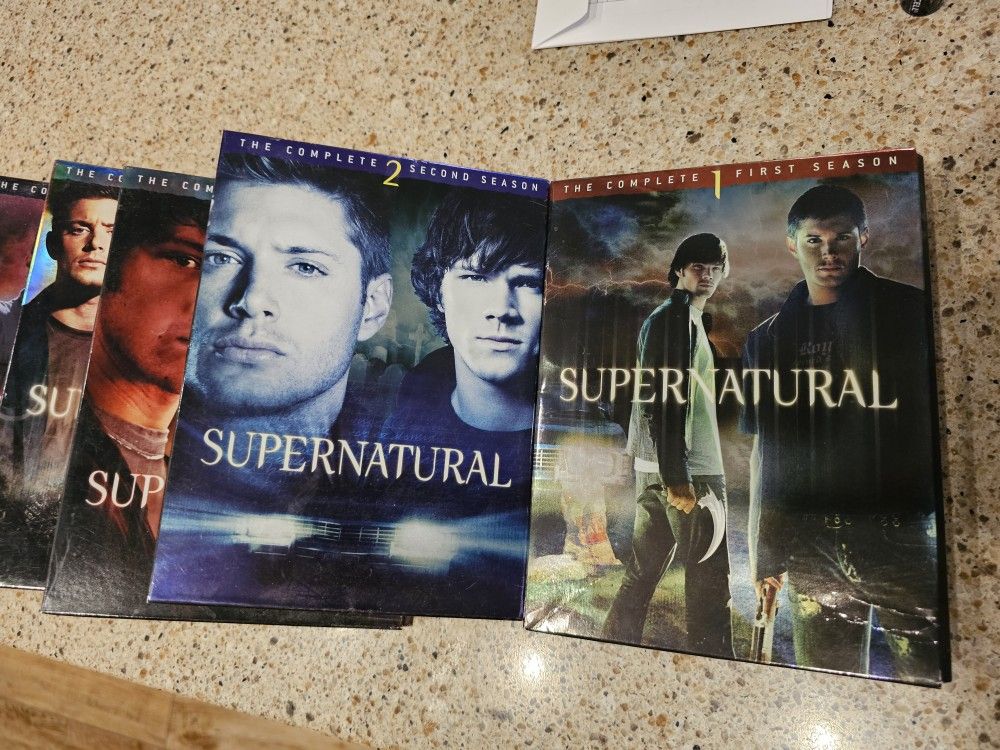 Supernatural Series. Seasons 1-5 and 7-8