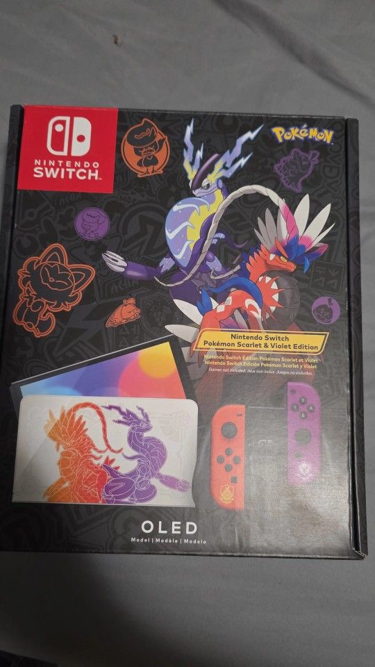 Nintendo Switch Oled Pokemon Edition
