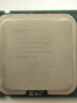 CPU Core 2 Duo