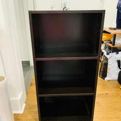 Three Tier Bookshelf / Storage Unit Excellent Condition 