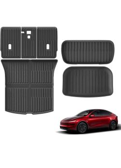 2025 Tesla Model Y Juniper 6-piece Floor mat Set