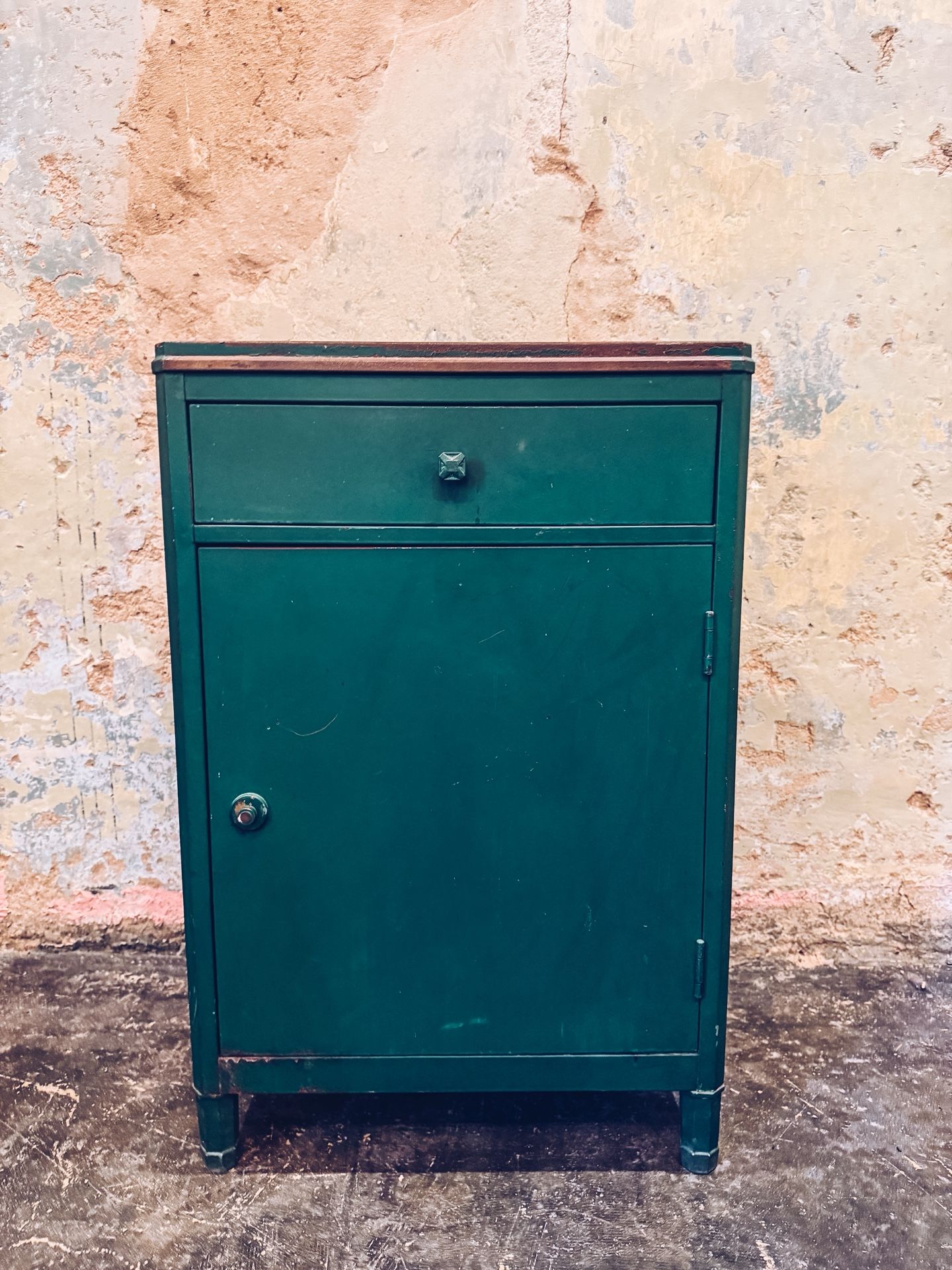 Vintage Art Metal Industrial Cabinet | produced by Jamestown NY