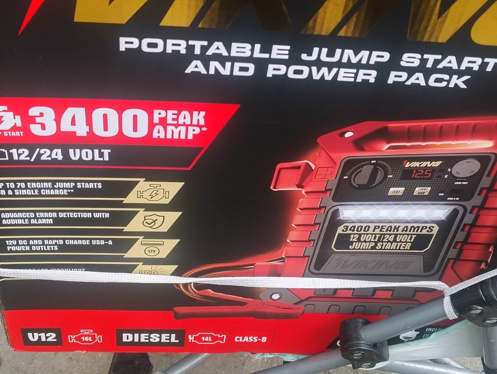 Viking Portable Jump Starter & Power Pack