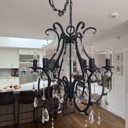 2 chandelier one Pottern Barn and Z Gallary