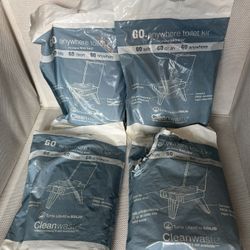 GO ANYWHERE WASTE KIT  4PK